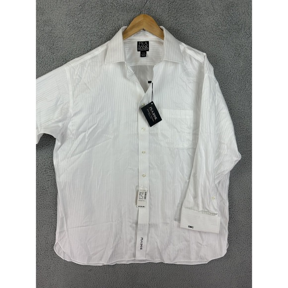 white christmas dresses Jos A Bank Slim Fit Travelers Collection Light Blue Cotton Dress Shirt